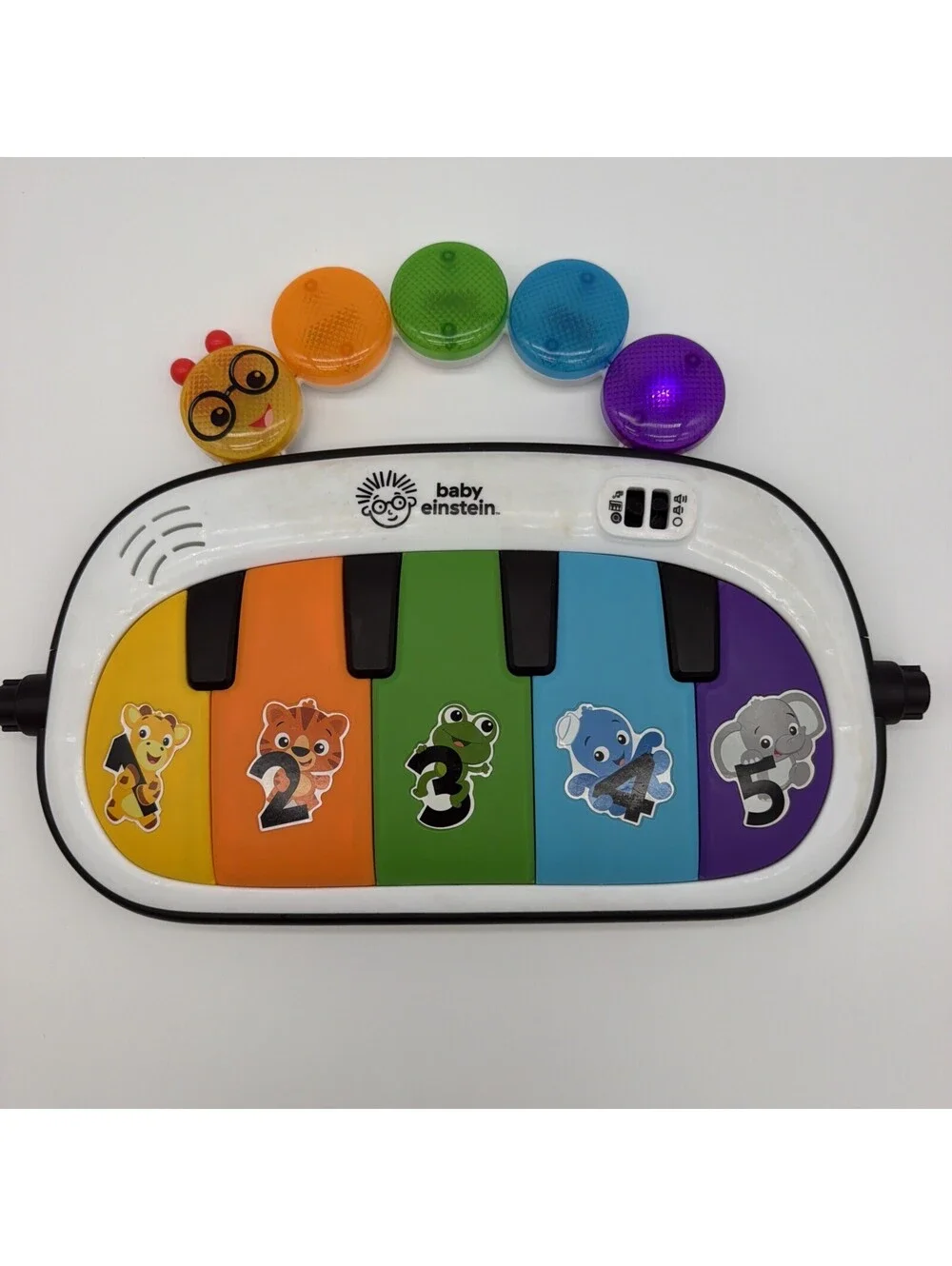 Baby Einstein 4in1 Kicking Tunes Music Language Discovery Activity Piano Tested
